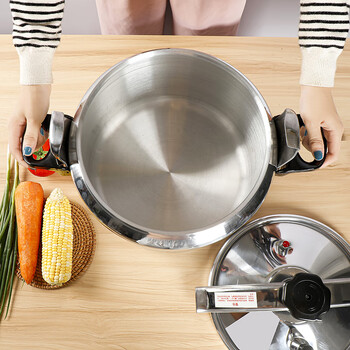 登顶燃气高压锅商用加厚压力锅防爆大容量超大特大号燃气电磁炉通用大