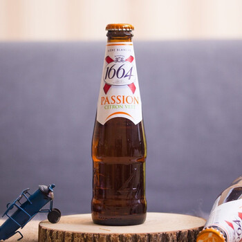 1664啤酒 法国品牌原装进口啤酒 克伦堡凯旋精酿系 1664百香果250ml*