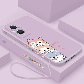 唛叮星oppoa96手机壳小狗狗oppoa96女可爱全包防摔保护套a96软壳0pp0