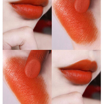 艾丝珀espoir口ii红胡萝卜色orange橘色redcafé哑光雾面唇膏orange