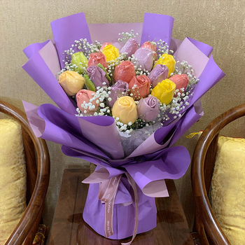 好客山东胶东花饽饽结婚老人生日蛋糕宝宝满月大馒头花馍馍礼盒玫瑰花束 图片价格品牌报价 京东