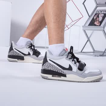 耐克（NIKE）男鞋2024新款JORDAN LEGACY 312运动休闲鞋舒适训练篮球鞋CD7069 CD7069-101 42.5