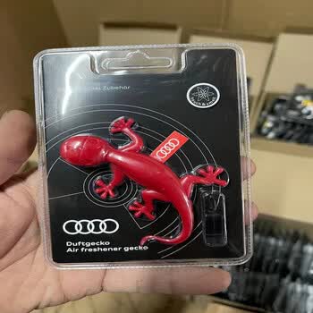 奥迪原厂壁虎香薰 香水香膏汽车空调出风口壁虎 意大利产车载香薰车内