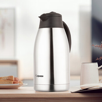 象印(zojirushi)保温壶家用真空不锈钢热水瓶暖壶1.5l 不锈钢色(xa)