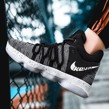 篮球鞋男12曼巴精神kd13杜兰特保罗乔治代5522黑灰36