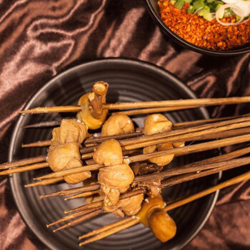 冒节子肥肠结子成都火锅串串食材商用新鲜冷冻四川一斤小包装3斤