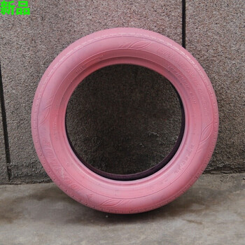 2022新款彩色喷漆轮胎装饰废旧轮胎工艺花盆挂件幼儿园轮胎玩具粉红色