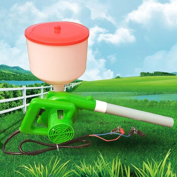 果树石灰粉小型电动干粉喷雾器养殖场农用干粉机粉状喷洒机电动喷粉器