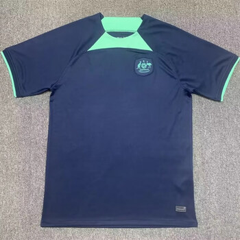 米囹2022世界杯国家队澳大利亚球衣麦克拉伦杜克莱基主客场客场上衣不