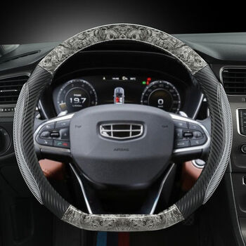 gl帝豪s博越pr缤越pro缤瑞远景x6博越x星越l方向盘套2301高雅灰d型