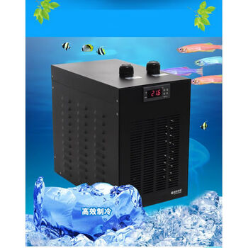 新款鱼缸制冷机 冷水机水族箱降温机制冷器省电淡海水小鱼缸制冷压缩