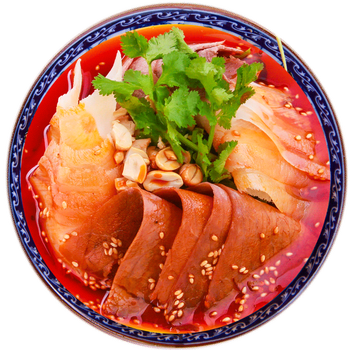 廖记棒棒鸡凉拌菜【夫妻肺片600g*2】特色牛肉凉菜小吃熟食