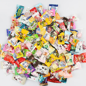 陈皮糖话梅糖杂锦糖果年货什锦散装水果糖混合水果味喜糖批发 杂锦糖