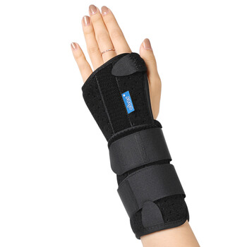 ober手腕扭伤固定夹板腕关节固定支具腕管综合症护腕绑带护具黑色左s