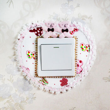 开关装饰套墙贴自粘开关贴墙贴单开双开三开118型保护套尘罩客厅卧室