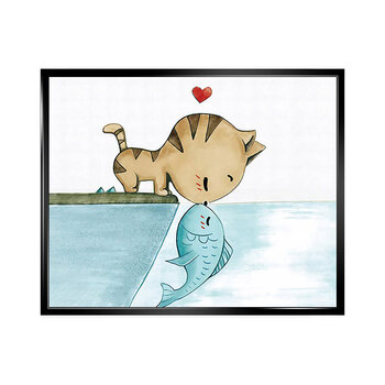 电表箱装饰画免打孔现代简约配电箱轻奢挂画遮挡箱电