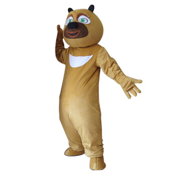 光头强衣服同款熊大熊二人偶服装动漫人物玩偶服光头强演出衣服成人穿