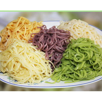 儿童面条蔬菜面宝宝挂面彩色营养面果蔬面400g