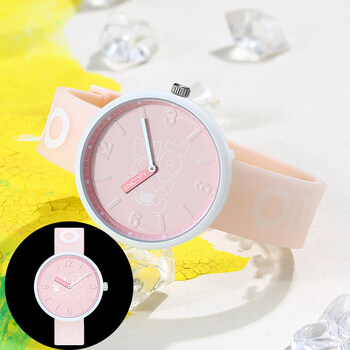 casio卡西欧联名款手表女电子表男初高中学生简约青少年防水机械儿童