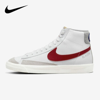 nike耐克板鞋男鞋开拓者blazer mid77运动休闲鞋 dh7694-100 38.