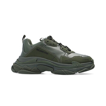 巴黎世家 balenciaga   男士triple s系列绿色休闲运动鞋 536737 w2