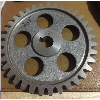 适用于电动压面机海鸥家用面条机传动大齿轮双皮带轮三角带传输轮配件