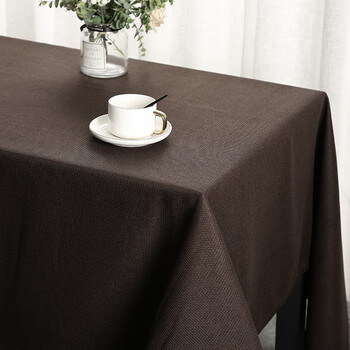 深咖色 粗麻 130*210cm