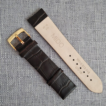 美度手表表带原装美度贝伦赛丽40周年手表带8600原装m027426a20mm男皮