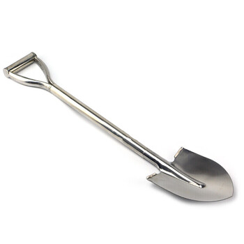 逐月不锈钢锹加厚农用不锈钢铁锹小铲子户外种花挖土园艺平铲锹铲 80