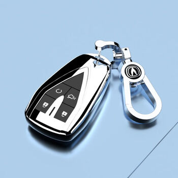 醉雁台2022款长安逸动plus蓝鲸ne专用车钥匙套高档全包围外壳保护男