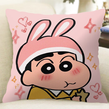 蜡笔小新抱枕被子两用可爱卡通周边双面diy定制沙发靠垫生日礼物2柔软