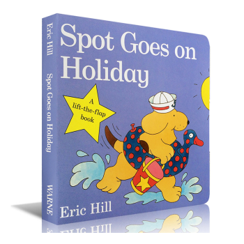 Spot Goes on Holiday 小波系列 小玻 纸板翻翻书 Eric Hill 小玻去渡假