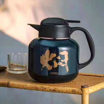 316不锈钢内胆焖茶壶小容量保温壶带过滤网闷泡壶闷壶q版焖壶1200ml