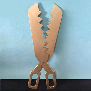 木质道具鳄鱼剪 《天龙八部》影视道具 舞台表演cos道具木鳄鱼剪