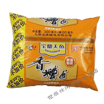 上海宝鼎袋装糟卤360ml香糟卤料酒卤汁糟毛豆泡鸡爪调味360ml香糟卤7