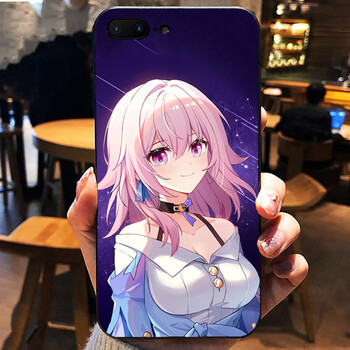 普特汇崩坏星穹铁道三月七同人动漫周边手机壳磨砂玻璃保护套来图11超