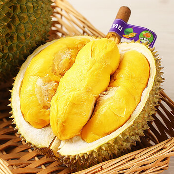鲜蜂队泰国金枕巴掌榴莲当季水果 新鲜巴掌榴莲带壳榴莲 香甜软糯 小