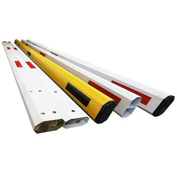 以琛定制停车场道闸杆八角杆子停车场铝合金直杆小区起落栅栏杆门禁栏