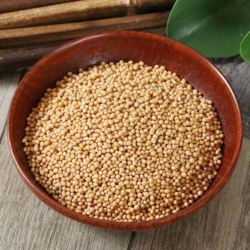 北京同仁堂原料中药材精选大别山野生白芥子克白介子辣菜子芥菜子白芥