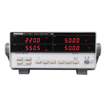 青智 8716B1 单相电参数测量仪 电压电流频率高精度功率表计600V 20A