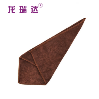 龙瑞达 毛巾 咖啡色加厚30*30cm 计价单位：条