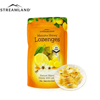 新溪岛 Streamland 麦卢卡蜂蜜糖润喉糖umf10 新西兰进口糖果柠檬薄荷味口气清新护嗓 店长推荐 柠檬味薄荷糖3g 图片价格品牌报价 京东