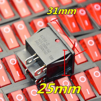 电暖器电饼铛kcd3-201-2kcd6kcd8kcd3-2双按钮通用 4脚 30a发一个