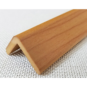 25墙护角条护墙角保护免打孔窄边角压条收边条撞包阳角线条摩卡柚木厚