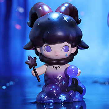 泡泡玛特(pop mart) dimoo星座盲盒女生新年礼物全套隐藏确认款 摩羯