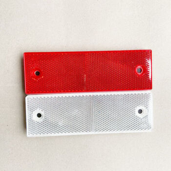 反射器货车反光贴车身反光标识反光块塑料反光板回复反射器反光片有