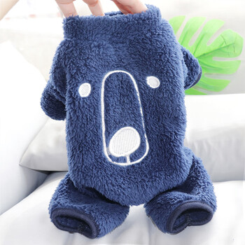 宠物狗四脚泰迪狗衣服比熊博美雪纳瑞贵宾小型犬狗狗的衣服秋冬装奶狗