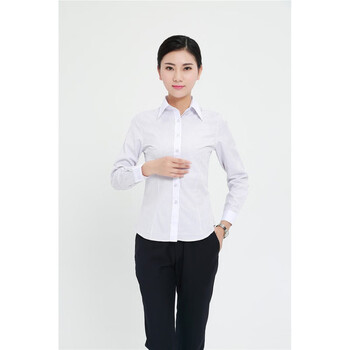 中行工作服中银行制服职业装女粉紫色衬衫夏季新款工装衬衣 中行(老款