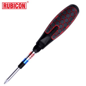 罗宾汉（RUBICON）62-4(+) 螺丝刀加硬十字起子改锥强磁+#2x6.5x100mm 4英寸可敲击