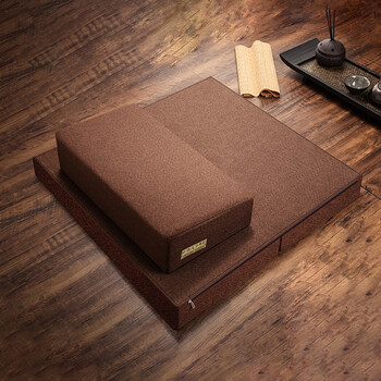 冥想垫修禅打坐垫子 打坐垫蒲团静坐冥想拜佛打座坐禅垫子加厚椰棕